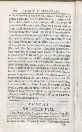 Capvt III
