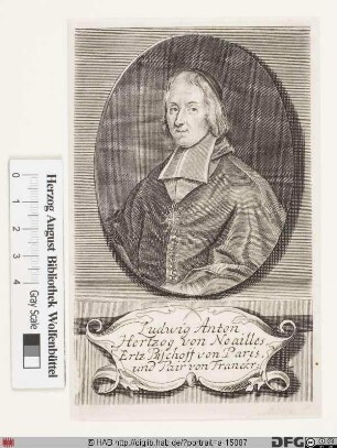Bildnis Louis-Antoine de Noailles