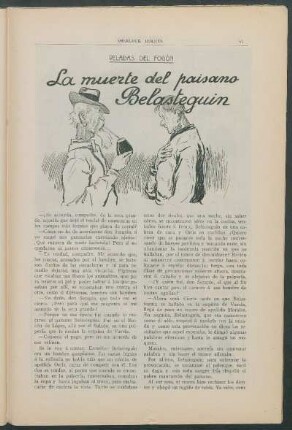 Veladas del fogón - La muerte del paisano Belasteguin