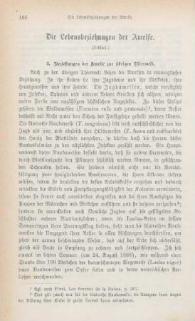 166-180 Die Lebensbeziehungen der Ameise : Schluß