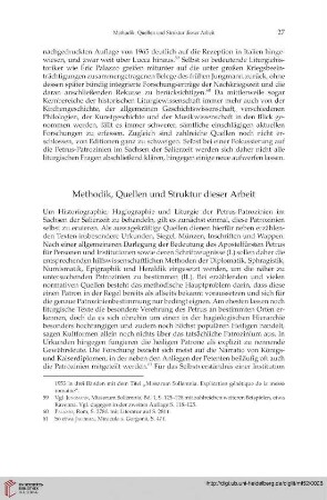 Methodik, Quellen und Struktur dieser Arbeit