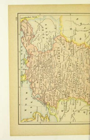 Das Deutsche Reich unter den Hohenstaufen
