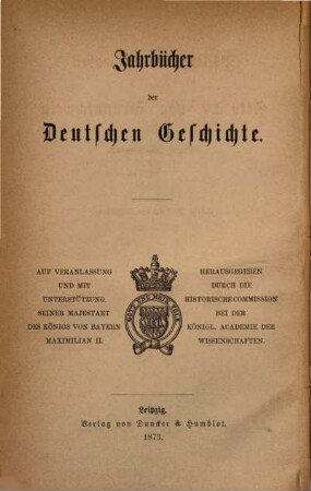 Jahrbücher der deutschen Geschichte. 21,1, Philipp von Schwaben