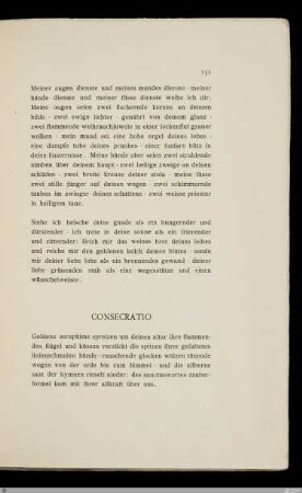 Consecratio