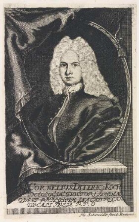 Bildnis des Cornelius Ditericus Koch