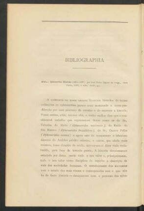 Ephemerides Mineiras (1664 - 1897), por José Pedro Xavier da Veiga