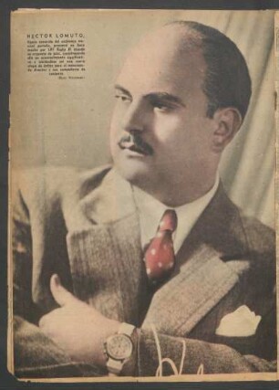 [Fotografía de] Héctor Lomuto