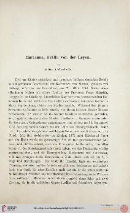 4: Marianne, Gräfin von der Leyen