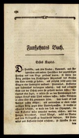 Funfzehntes Buch