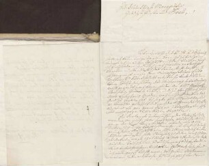 Johann Sebastian Clais an Karoline Luise von Baden (Aigle)