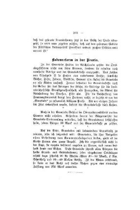 Bodenreform in der Praxis