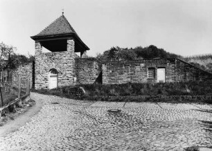Wasserreservoir und Aussichtspavillon; Heppenheim, Merianstraße 23
