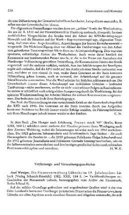 Rezensionen und Hinweise : Verfassungs- und Verwaltungsgeschichte