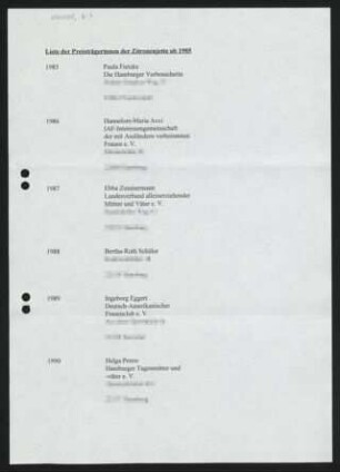 Kurzer erläuternder Text zur Zitronenjette, 1994