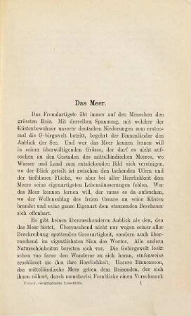 Lesestücke zur physischen, mathematischen und Verkehrs-Geographie : als Hilfsbuch für die Oberstufe des Geographie-Unterrichts herausgegeben