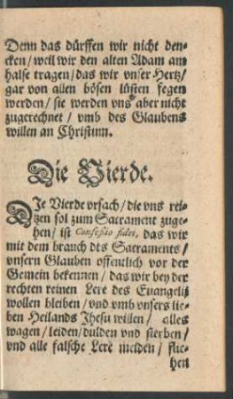 Die Vierde.