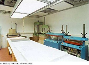 Restaurierungswerkstatt (Nordriegel, 3. Etage)
