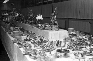 Freiburg: Stadthalle, Buffet