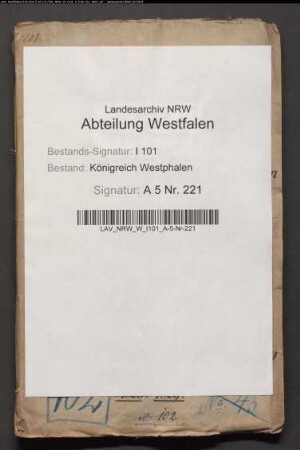 Zwischen den Eigenbehörigen der aufgehobenen Abtei Herford abgeschlossene Verträge und deren Genehmigung