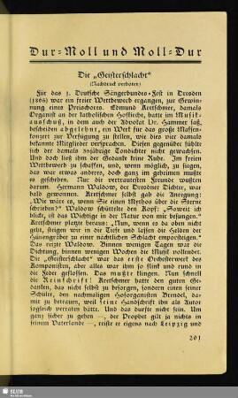 Dur-Moll und Moll-Dur