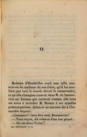 Les prétendus, 2