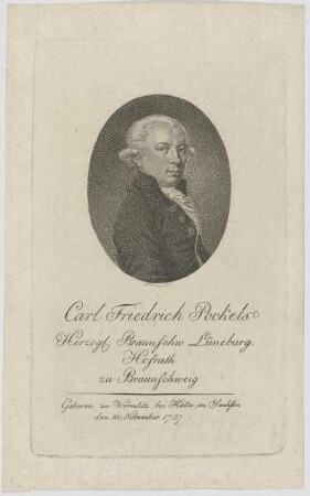 Bildnis des Carl Friedrich Pockels