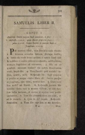 Samuelis Liber II.
