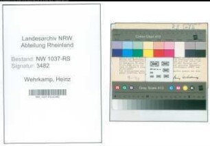 Entnazifizierung Heinz Wehrkamp , geb. 09.12.1910 (Lehrer)