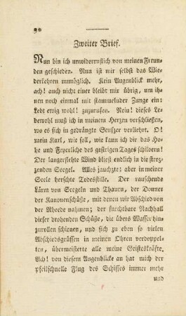 Zweiter Brief.