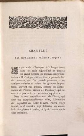 Traditions et superstitions de la Haute-Bretagne, 1