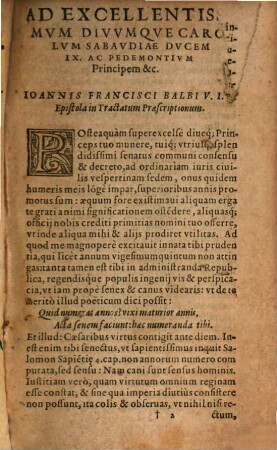 Tractatus de Praescriptionibus