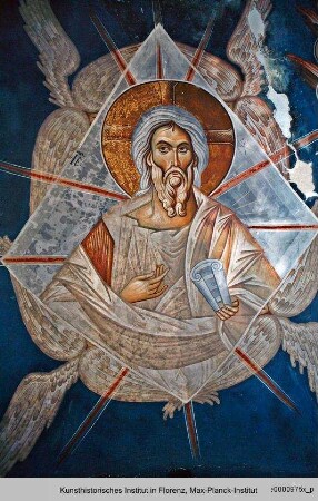 Die Ausmalung der Saalkirche : Antiquus Dierum