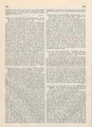 267-269 [Rezension] Bronisch, Paul G., Geschichte der Kirche zu Schönberg