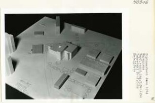 Warenhaus (Diplomarbeit bei Karl Wilhelm Ochs): Modellfoto