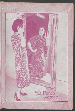 Eva Franco en "Zazá"