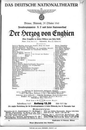Der Herzog von Enghien