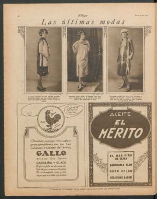 Las últimas modas