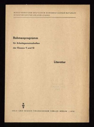 Literatur