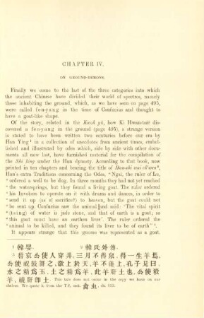 Chapter IV. On ground-demons