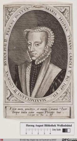 Bildnis Maria, römisch-deutsche Kaiserin, geb. kaiserliche Prinzessin