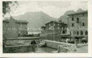 Hafen von Torbole am Gardasee