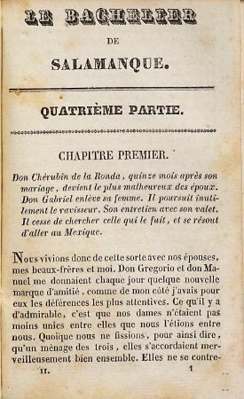 Le bachelier de Salamanque ou mémoires et aventures de Don Chérubin de la Ronda, 2