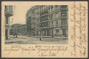 Ansichtskarte Graefestraße, Ecke Böckhstraße