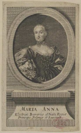 Bildnis der Maria Anna, Kurfürstin von Bayern