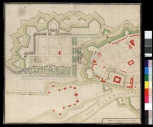 Projekt einer Befestigung der Oberneustadt von Kassel