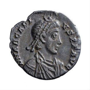 Münze, Siliqua, Frühjahr 393 - 6. September 394 n. Chr.