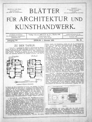 No 10, 1. Oktober 1891