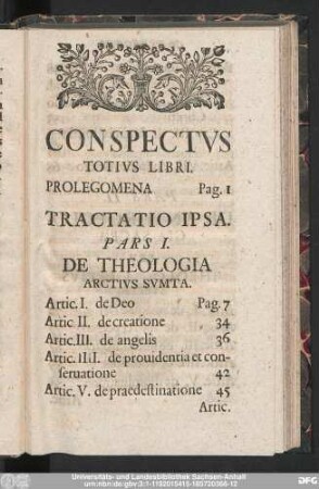 Conspectus Totius Libri.