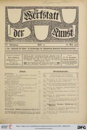 Heft 33 (18. Mai 1908)