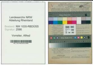 Entnazifizierung Alfred Vorreiter , geb. 31.08.1910 (Laborant)